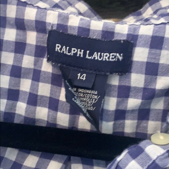 VGUC Ralph Lauren Girls Top Size 14 - Picture 2 of 5
